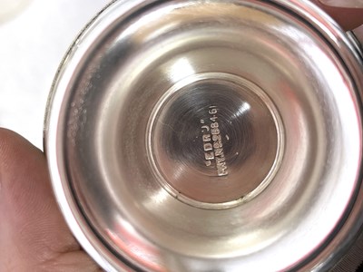 Lot 294 - An Elkington & Co silver plated ice bucket and...