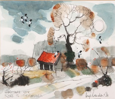 Lot 32 - Hugh Brandon Cox (British,1917-2003), "Road To...