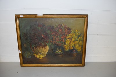 Lot 3 - 20th Century school still life study Jugs of...