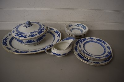 Lot 23 - Quantity of Cauldon dragon pattern tea wares