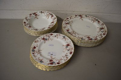 Lot 24 - Quantity of Minton Ancestral pattern plates...