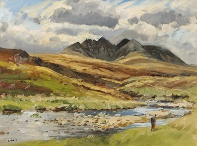 Lot 571 - John Lines RBSA RSMA (British, b.1938)...