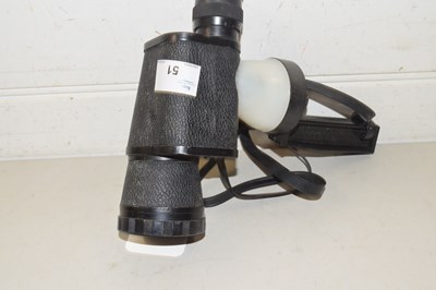 Lot 51 - Enbeeco compass bearing monocular 7 x 50