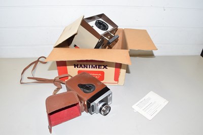 Lot 76 - Vintage Hanimex slide projector together with...