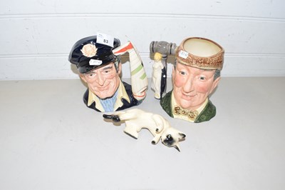 Lot 83 - Royal Doulton character jugs, The Yachtsman...