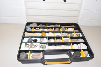 Lot 87 - Large plastic case containing various assorted...