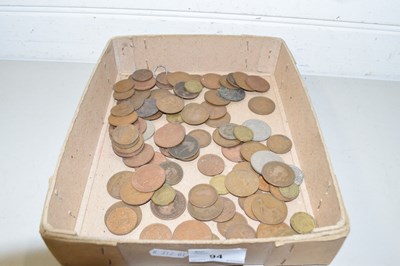 Lot 94 - Box of various assorted coinage