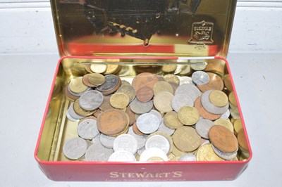 Lot 105 - Box of various assorted world coinage