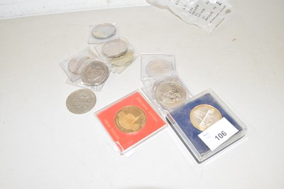 Lot 106 - Mixed lot of various coinage to include...