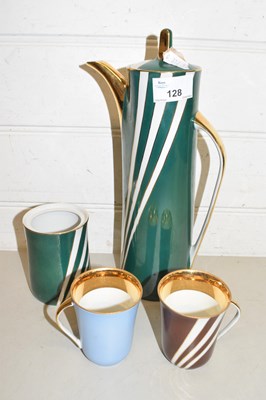 Lot 128 - Continental part coffee set