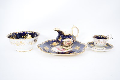 Lot 209 - Quantity of English porcelain tea wares...