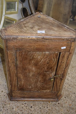 Lot 391 - Small 19th Century single drawer corner...