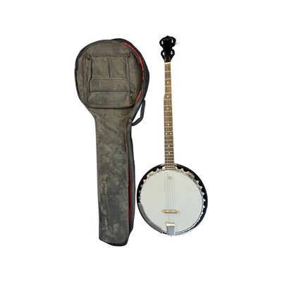 Lot 228 - A Tonewood 5-string banjo with Remo...