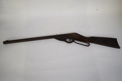 Lot 241 - King single shot air rifle from the Markham...