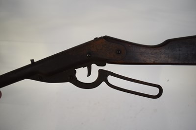 Lot 241 - King single shot air rifle from the Markham...