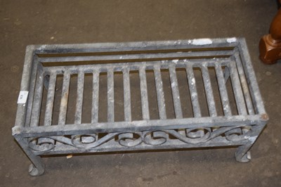 Lot 836 - Iron fire grate