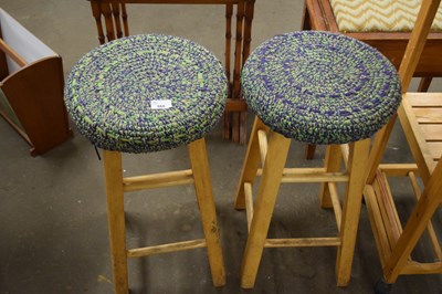 Lot 868 - Pair of kitchen stools