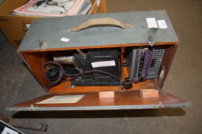 Lot 727 - 35mm film strip projector, cased