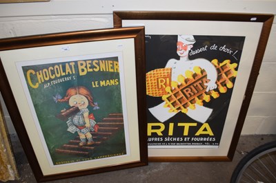 Lot 749 - Reproduction marketing print of Chocolat...