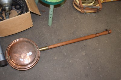 Lot 787 - Copper warming pan