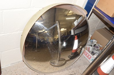 Lot 306 - Modern convex wall mirror