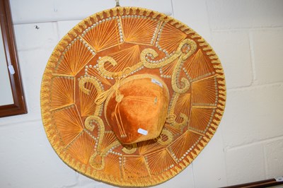 Lot 908 - Mexican sombrero hat