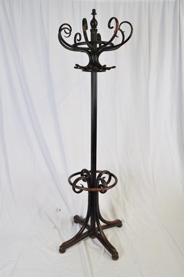 Lot 310 - Large early 20th century dark finish bentwood...