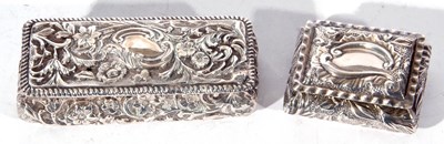 Lot 132 - Mixed Lot comprising a late Victorian silver...