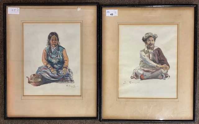 Lot 45 - Attributed to Bhabesh Chandra Sanyal...