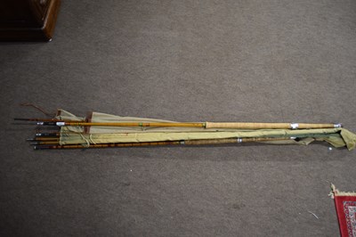 Lot 375 - Fly fishing interest - a Hardy four piece rod...