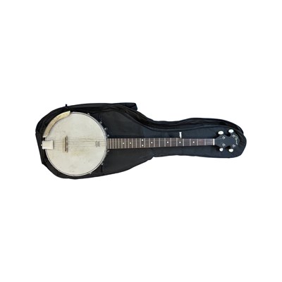 Lot 229 - An Ozark 5 string banjo (missing one string),...