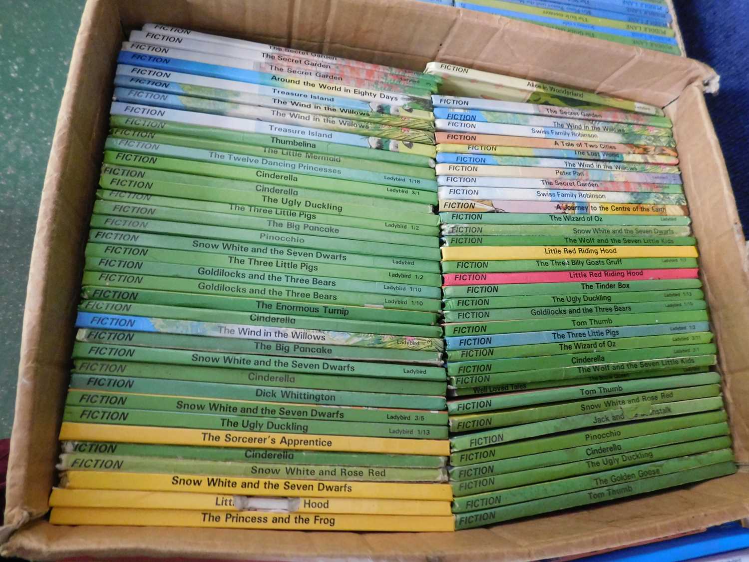 Lot 44 - Two boxes of Ladybird books