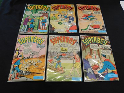 Lot 46 - SUPERBOY, 1963/64, DC Comic Nos 108-113, 4to,...