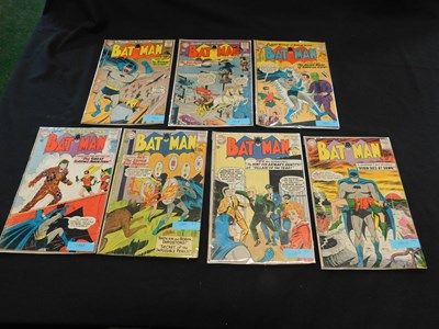 Lot 49 - BATMAN, 1963-64, DC Comic Nos 156-162,...