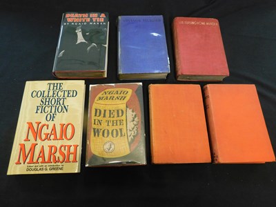 Lot 63 - NGAOI MARSH: 7 Titles: THE NURSING-HOME MURDER,...