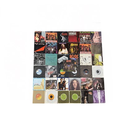 Lot 182 - A large collection of heavy metal / hard rock...