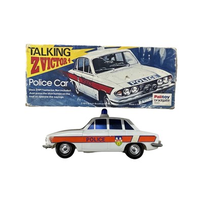 Lot 396 - A Palitoy/Bradgate Talking Z Victor 4 Police...