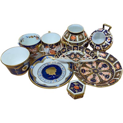 Lot 448 - Group of Royal Crown Derby wares including a...