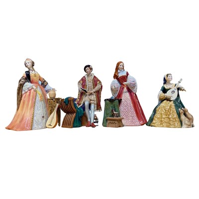 Lot 471 - Group of Royal Doulton limited edition figures,...