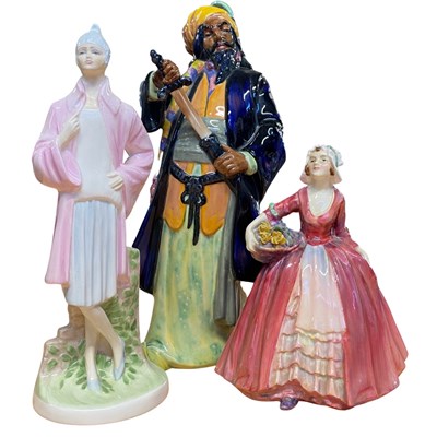 Lot 474 - Two Doulton figures of Janet and Bluebeard...