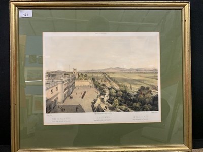 Lot 121 - Hand-coloured Lithograph view, "The Valley of...