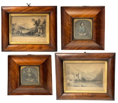 Lot 502 - Group of four Victorian photographs all in...