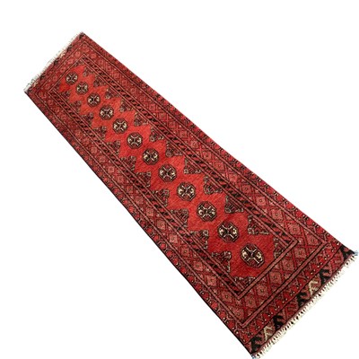 Lot 570 - 20th Century Pakistani wool runner carpet...