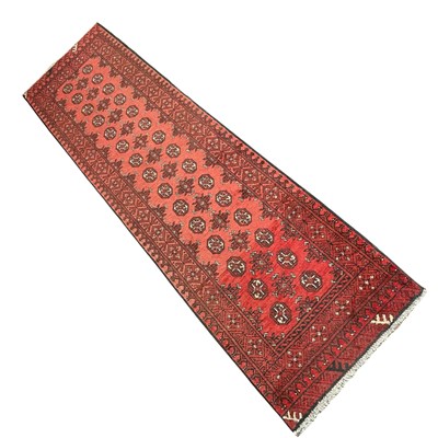 Lot 571 - 20th Century Pakistani wool runner carpet...