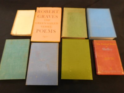 Lot 109 - ROBERT GRAVES: THE GREEN-SAILED VESSEL POEMS,...