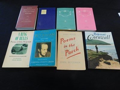 Lot 115 - JOHN BETJEMAN: 16 Titles: FIRST AND LAST LOVES,...