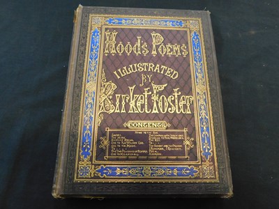 Lot 121 - THOMAS HOOD: POEMS BY THOMAS HOOD, Ill Birket...