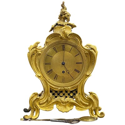 Lot 582 - Widenham, London, a 19th Century gilt metal...