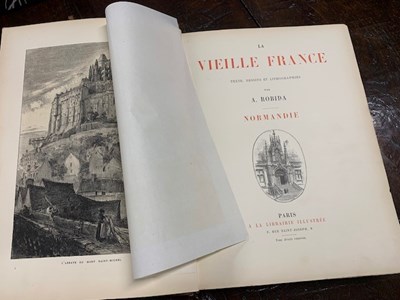 Lot 129 - Books: one vol, "La Vielle France, Normandie"