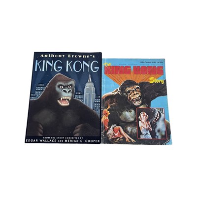 Lot 147 - A pair of King Kong movie books/comics, to...